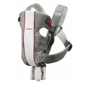 BabyBjorn Original Mesh Gray and White
